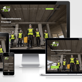 Website Toekomstbouwers Friesland